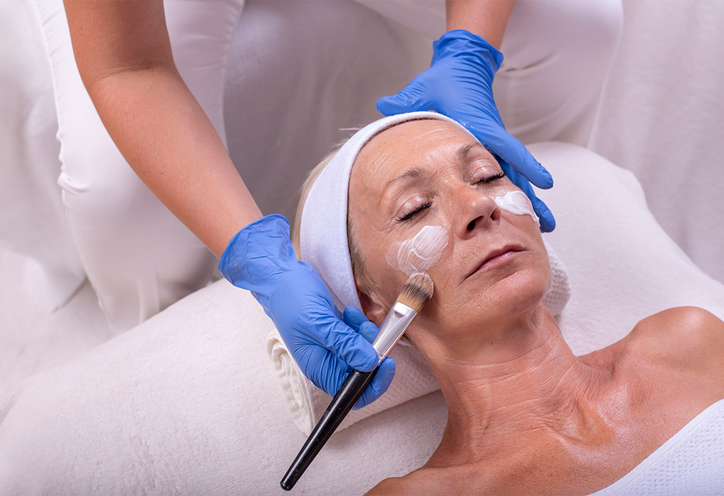 Mature Skin Facial Massage