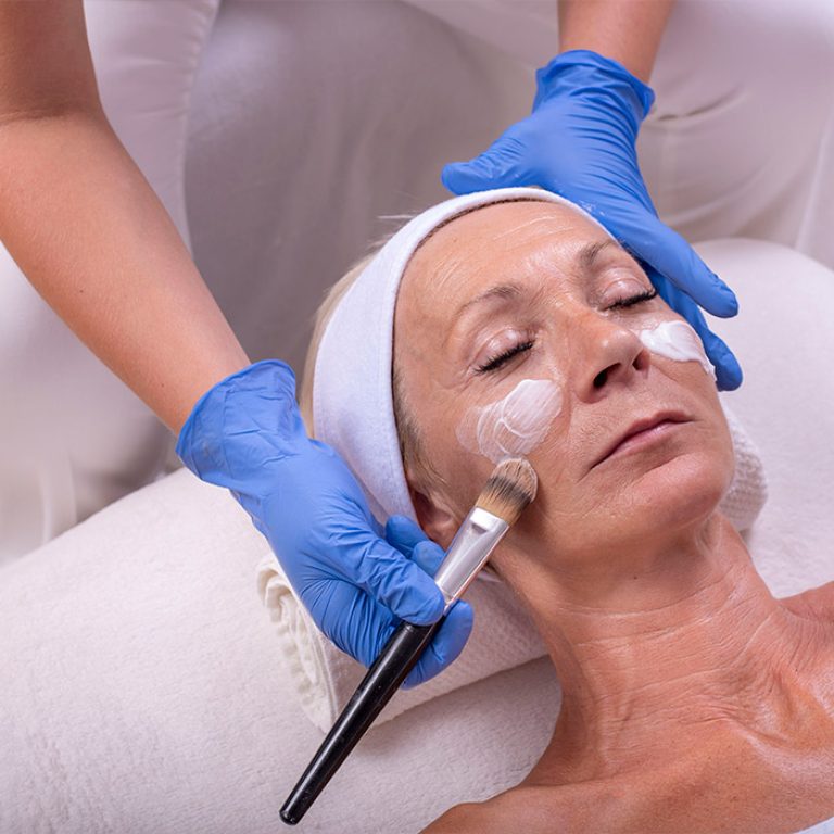 Mature Skin Facial Massage